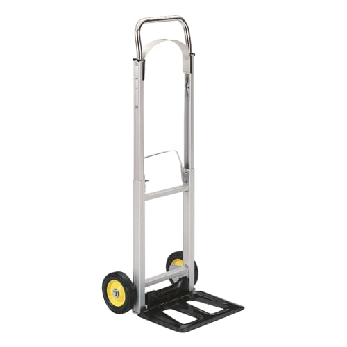 Safco® Hide-Away Collapsible Hand Truck 250 lb Capacity, Aluminum Frame